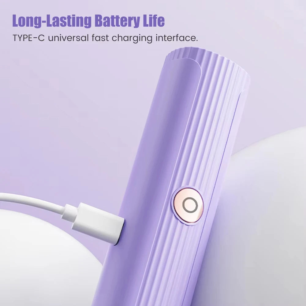 2026 2in1 Electric Razor Women Painless Hair Removal Rechargeable Qme