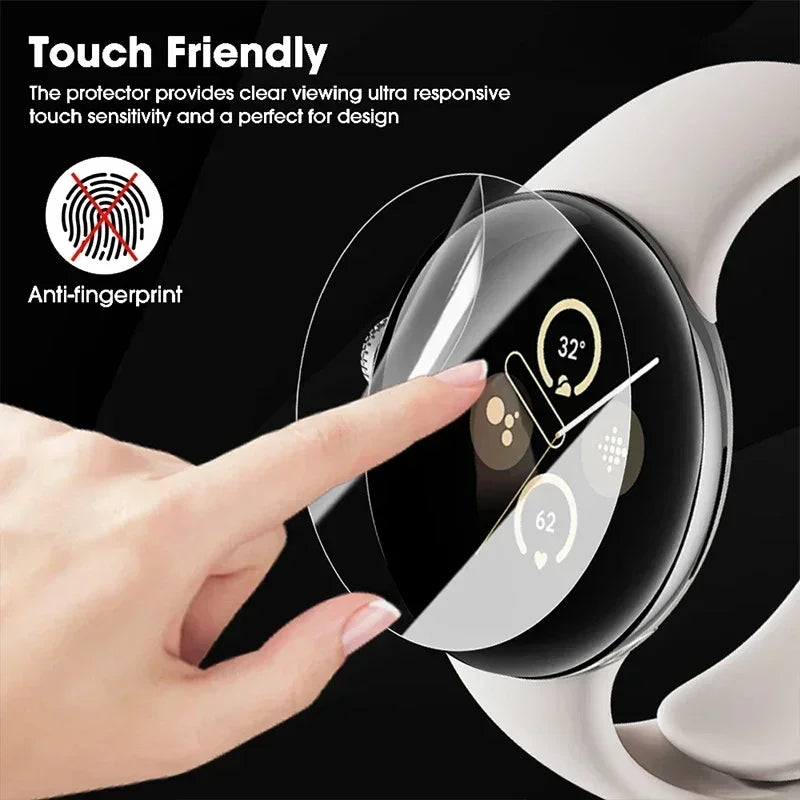 1-5Pcs Watch Protective Hydrogel Film for Google Pixel Watch 3 45mm 41mm Anti-scratch TPU Screen Protectors for Pixel Watch 2 1 Qme