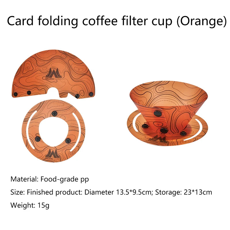 Outdoor Lightweight Folding Tableware Portable Bowl Plates Coffee Qme 2