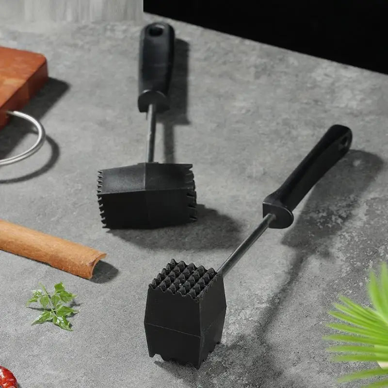 1Pcs Double-Side Beef Steak Pork Meat Hammer Beater Mallet Beef Chicken Kitchen Meat Poultry Tool Qme