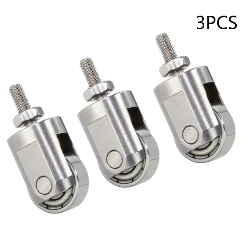 1/2/3PCS Dial Indicator Wheel Probe Tips M2.5 Metal Roller Contact Point For Electronic Digital Indicators Dial Gauge. Qme 3PCS