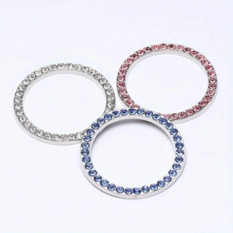 Car ignition switch sticker, circular sticker for car and motorcycle decoration Qme