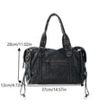 Daily Travel Handbag Gifts Fashion Vintage Punk Tote Bag Large Qme one size