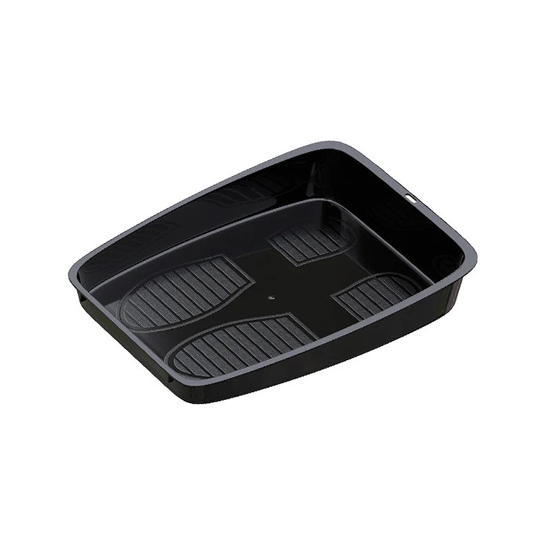 .Car Shoes Storage Tray Interior Multifunctional Durable Accessory Tidying Vehicle Organizer Under Seat Container Box. Qme