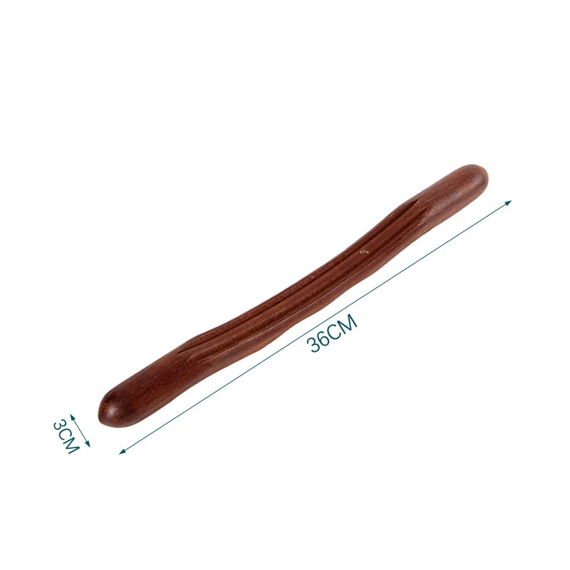 Massage Guasha Scraping Stick Tools Back Shoulder Neck Waist Leg Qme 35.5CM
