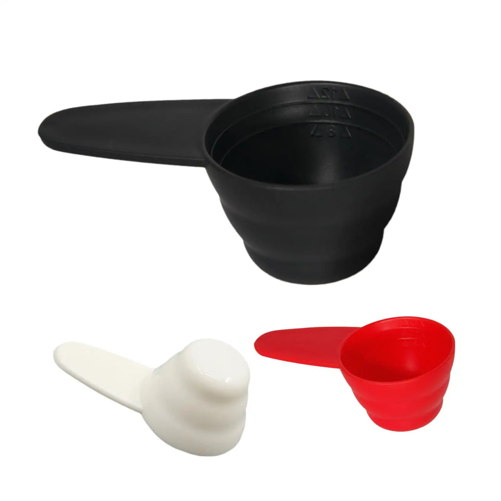 Coffee Scoop for Ground Coffee Portion Control Measuring Tablespoon Coffee Scoop Portion Scoops Ergonomic Coffee-Condiment Spoon Qme