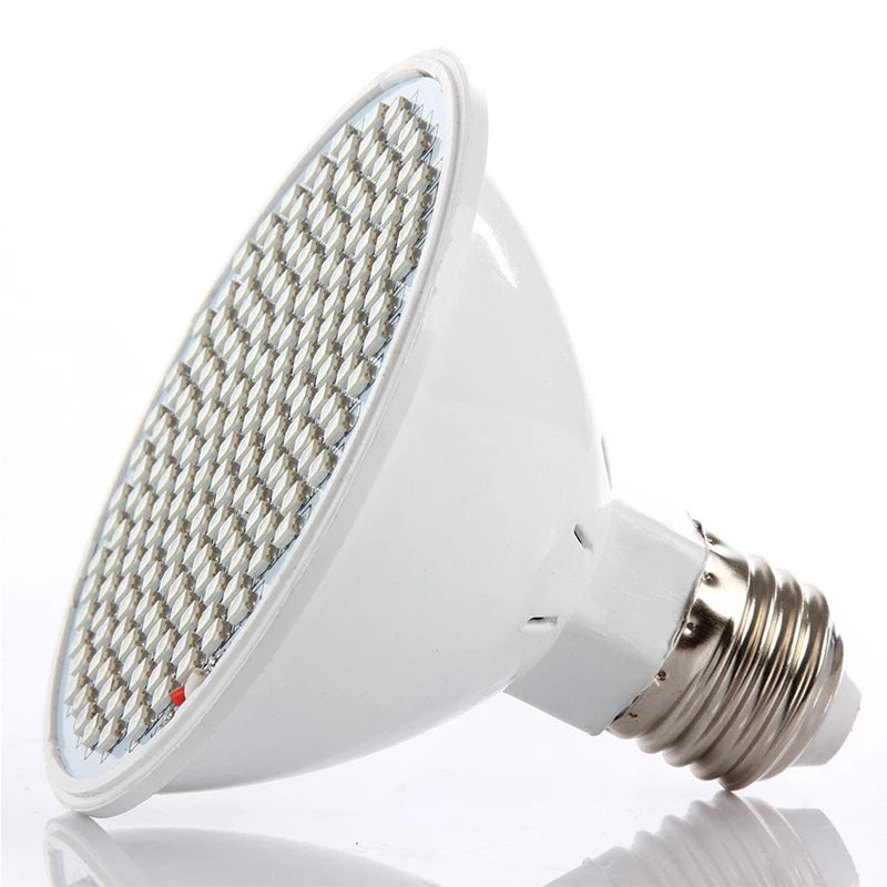 LED Red Light Therapy Bulb Lamp Clip 660nm 850nm Near Infrared Combo Qme