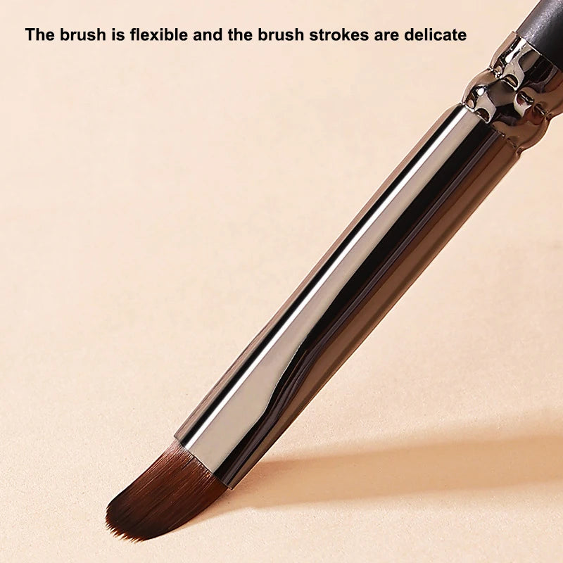 Wooden Handle Nail Drawing Brushes Manicure Lines Painting Gradient Qme