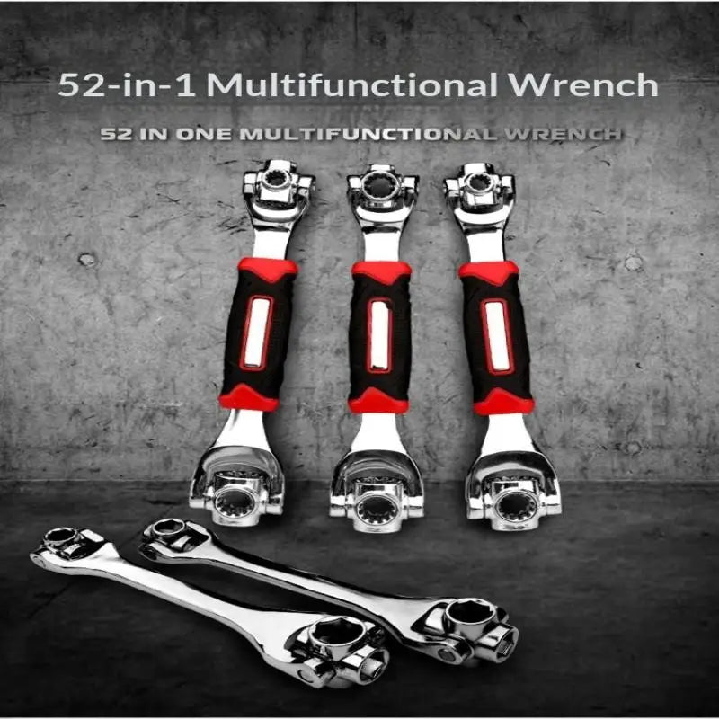 360 Degree Rotation 52 1 Hand Spline Bolts Sleeve Works Multi-tool Qme