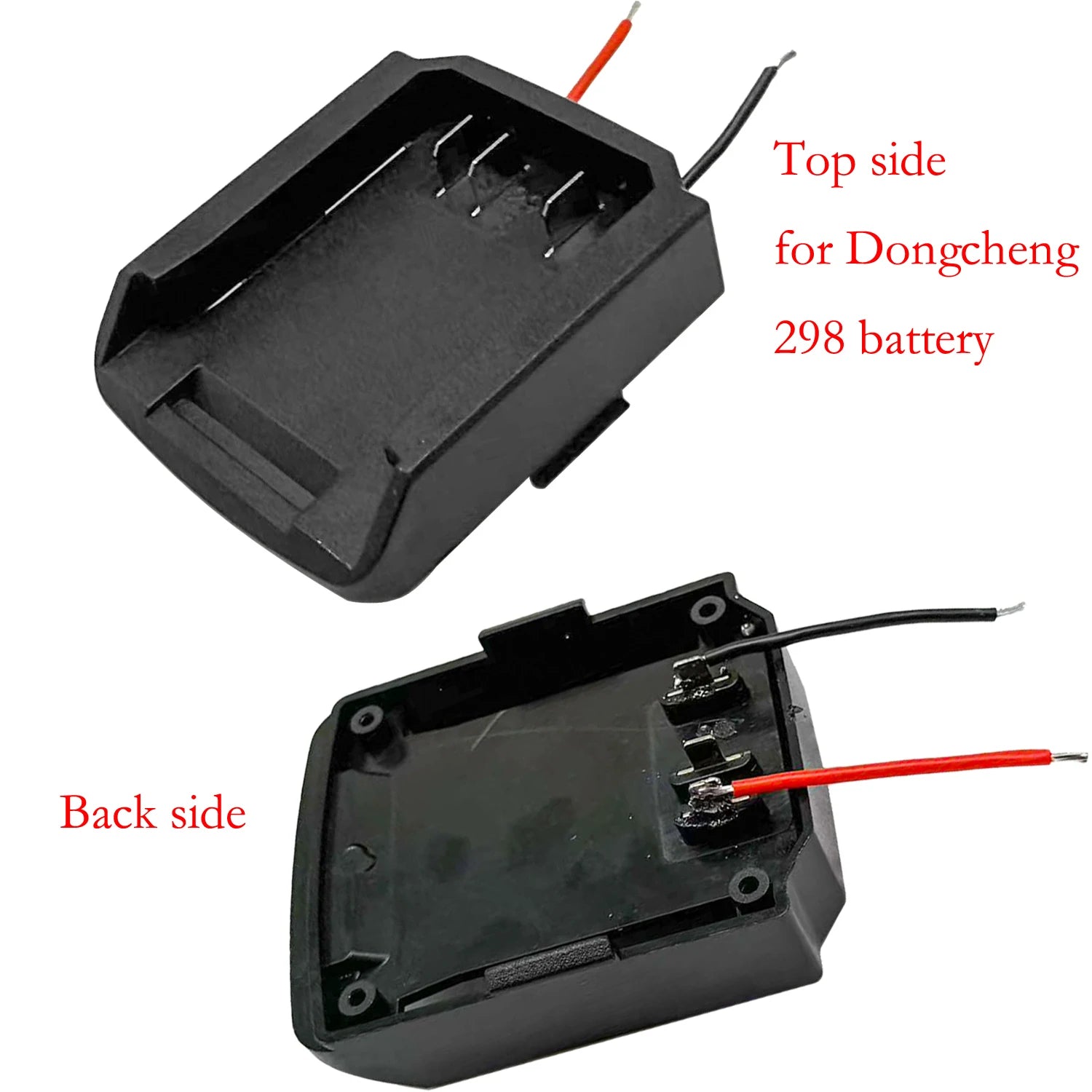 Battery Adapter Converter For Dongcheng 298 Battery With High Current Resistance Converters For Car Starting Boost Qme with cable