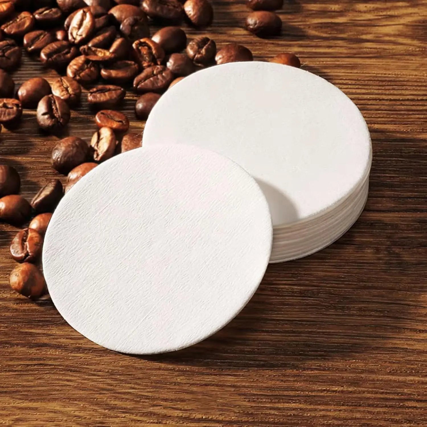 Round Coffee Filters Compatible Aeropress Maker Bialetti Moka Pot Qme