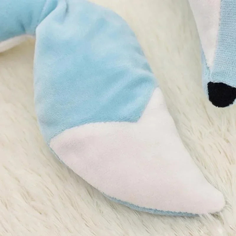 Travel Pillow U Shape Neck Pillow Cute Fox Pillow Hug Sleeping Pillows Ornamental Pillow Office Sleep Pillow 30*30*8CM Qme