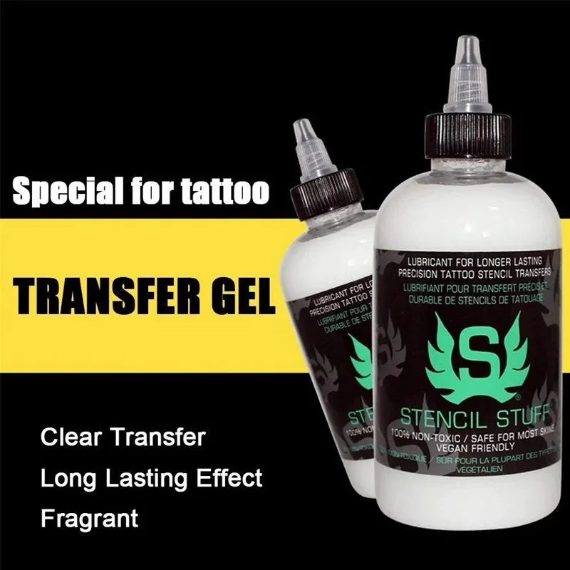 250ML 120ML 30ML Professional Tattoo Transfer Stencil Gel Tattoo Transfer Stuff Solution Cream Tattoo Ink Set Qme