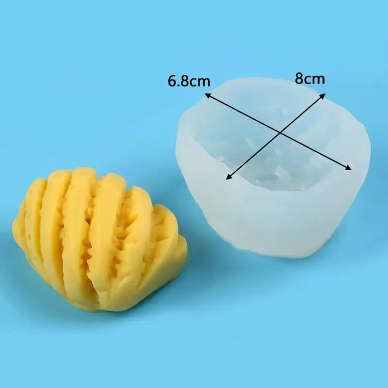 3D Fruit Silicone Mold Mango Banana Duria Lychee For Candle Aromatherapy Craft Making Cake Chocolate Fondant Baking Mold Qme 01