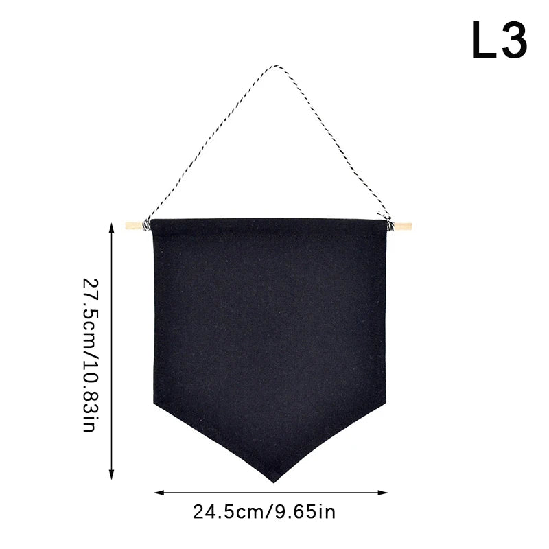 Nordic Blank Brooch Pin Badge Holder Hanging Cloth Organizer Display Qme L3