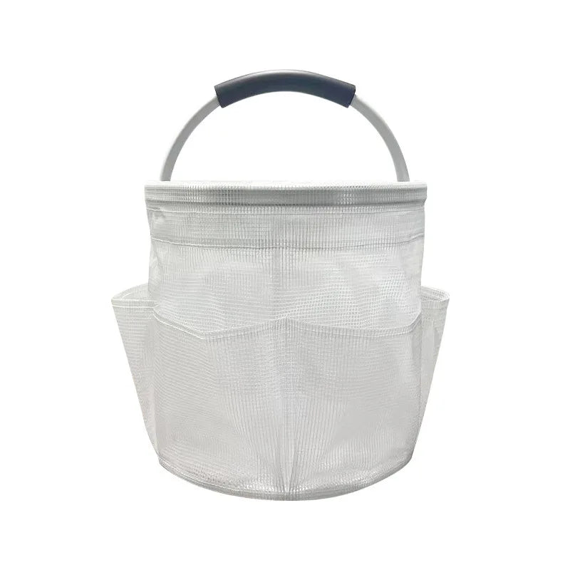 Outdoor Portable Foldable Washing Tool Basket Qme WHITE