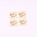 30pcs 19.5-55mm Cute Bear Fabric Labels, Handmade Sew On Tags for DIY Clothes Bags Crafts Decoration cp3860 Qme 33x40mm-3