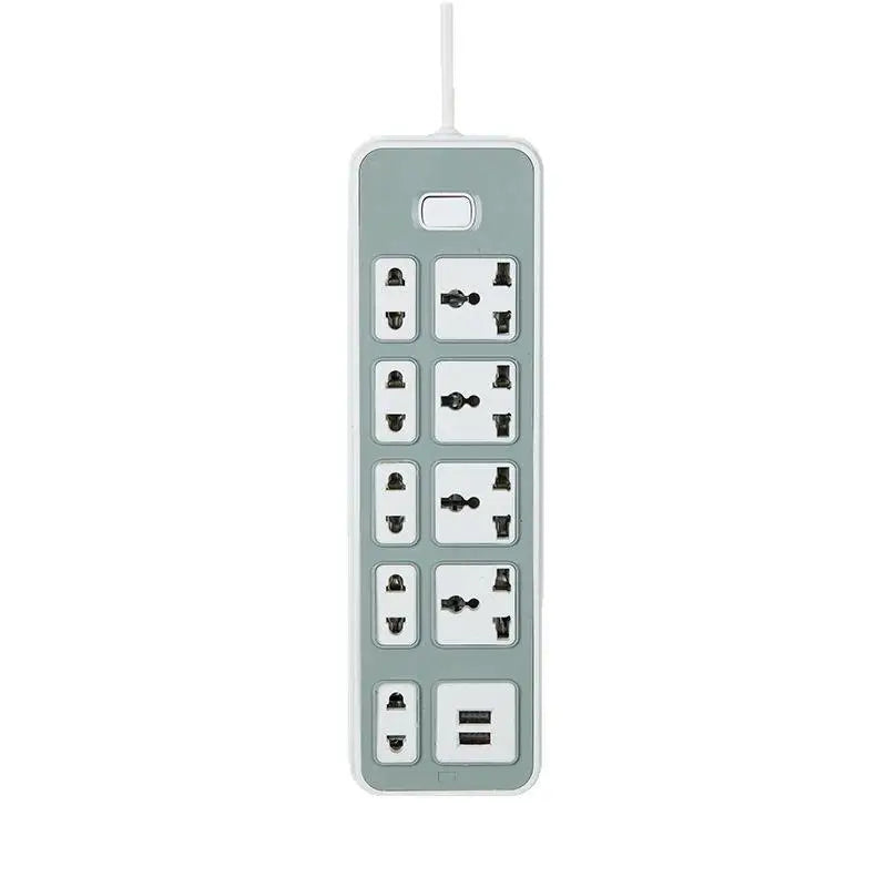 Durable 2 3 5 6 8M USB Charger Power Strip Switch Extension Qme 2M A