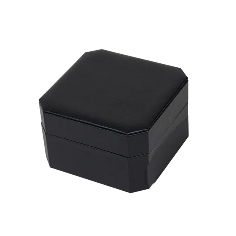 Portable Watch Box PU Leather Watch Case Organizer Storage Holder for Men Women Bracelet Vintage Jewelry Box with Leather Pillow Qme