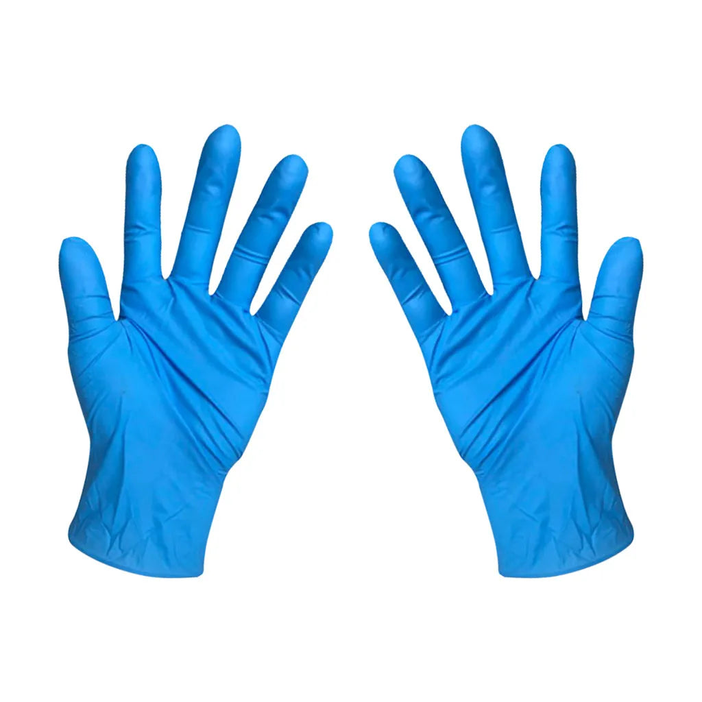 Blue Disposable Latex Gloves Anti-static Durable Gloves For Kitchen Cooking Tools anitary Drawing Protective Gloves for Kids Qme blue