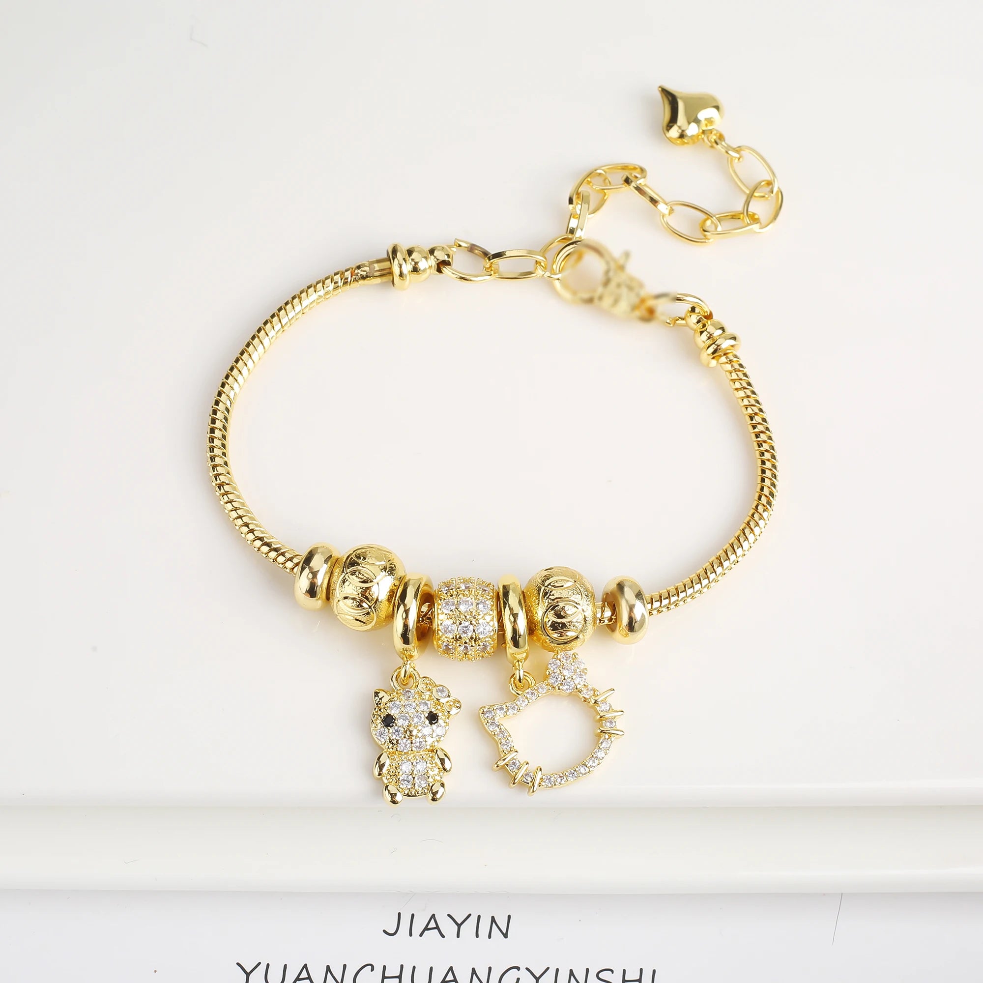 Hot Sale Shiny Zirconia Geometric Accessories Charms Bracelet fFor Women Party Creative Trend Jewelry Fine Gifts Adjustable Qme Style 4