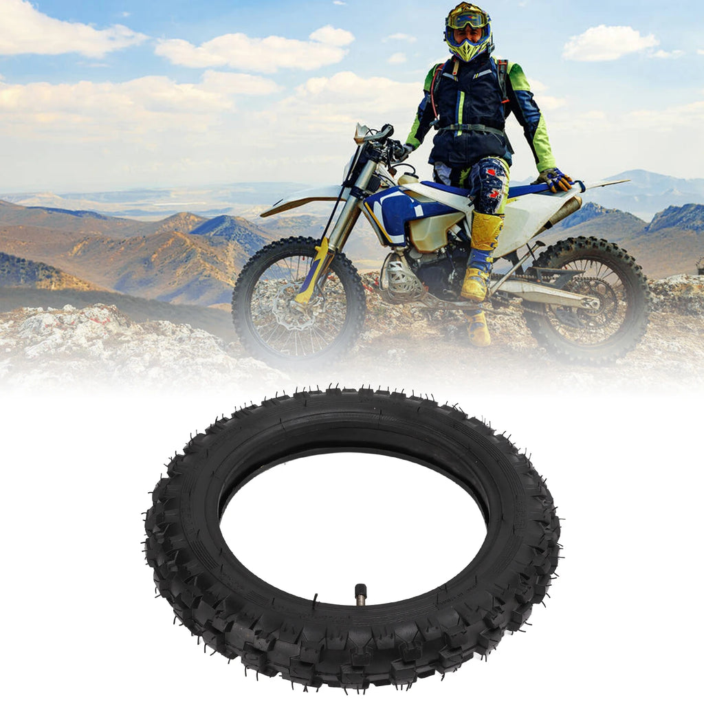 Tire and Inner Tube Replacement 2.50‑10 Inch Tire and Inner Tube for DIY Modification Replacement for CRF50 Dirt Bike Qme