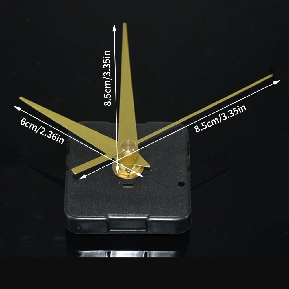 Clock Mechanism Silent Quartz Movement Machine Wall Hands Pointer Set Clockwork Table Hanging DIY Quartz Watch Repair Parts Qme