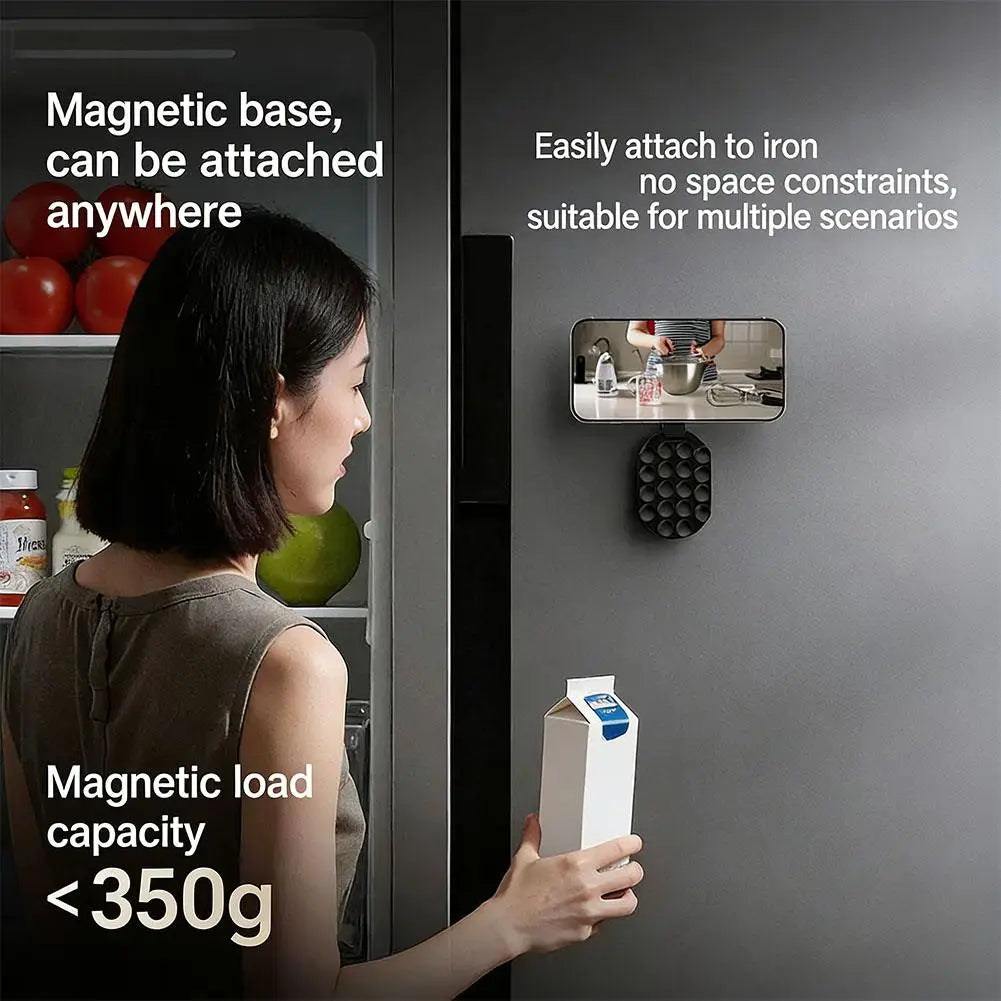 Magnetic Phone Ring Holder Multi-functional Desktop Stand IPhone 17 Qme