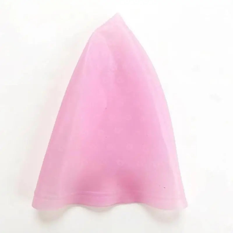 Pink Professional Silicone Hair Coloring Cap Hook Needle Durable Qme Pink