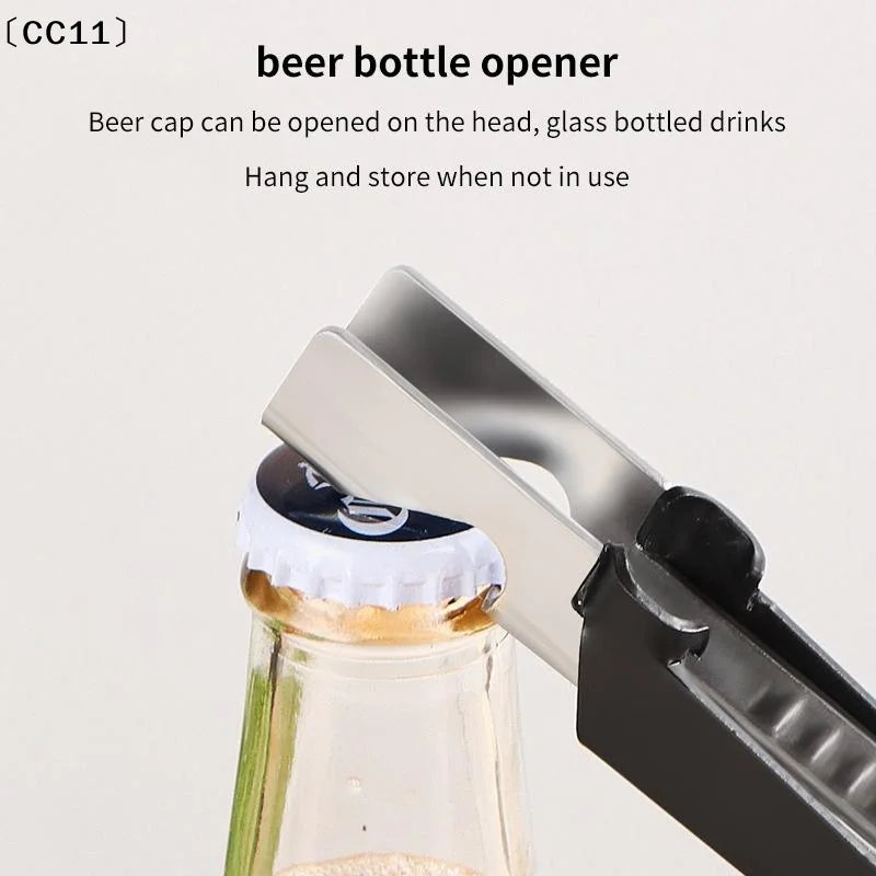Adjustable Stainless Steel Jar Opener Lid Gripper Bottle Weak Hands Qme