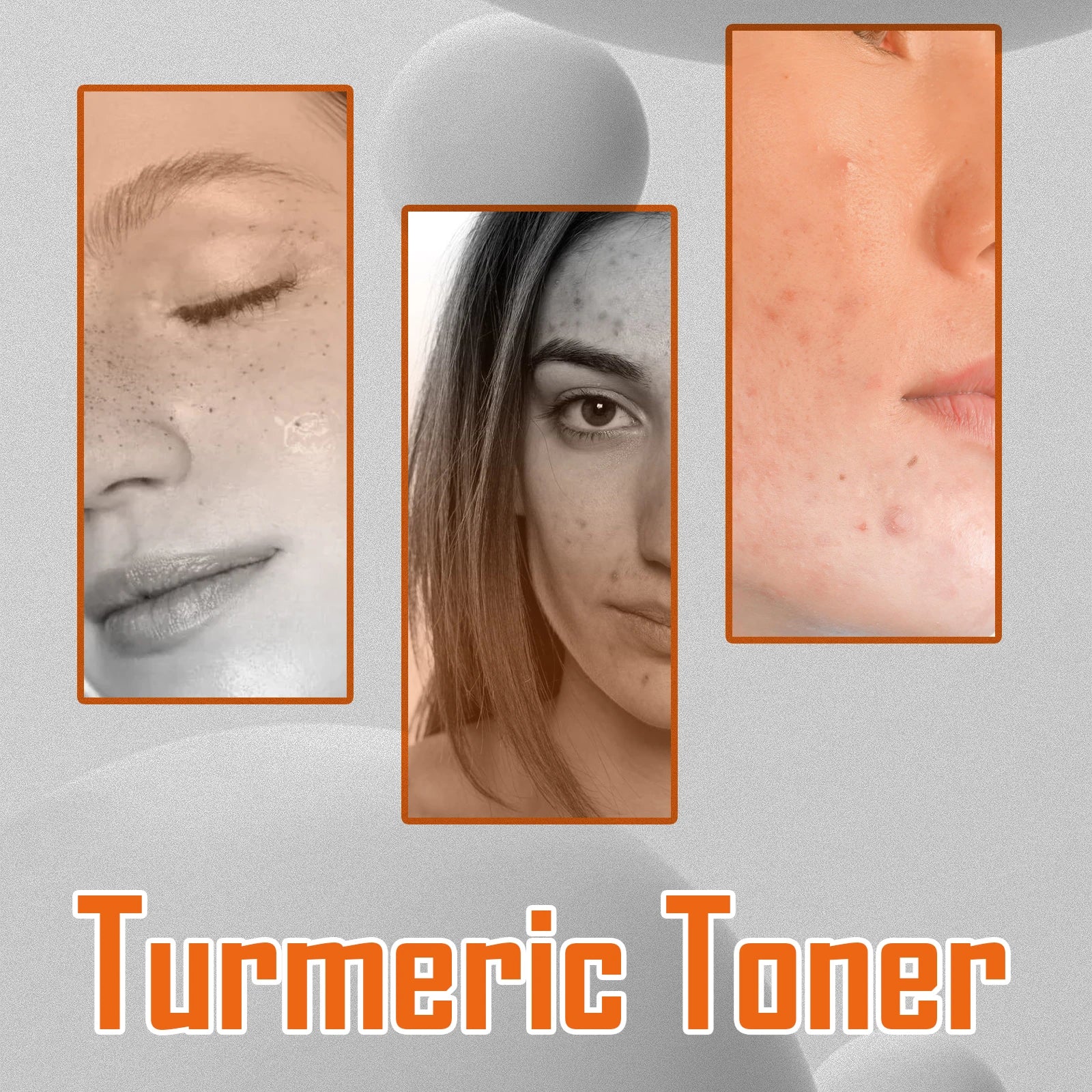 Turmeric Toner Dark Spots Removal Brightening Spots Corrector Remove Freckle Fade Melasma Moisturizing Turmeric Face Toner Qme