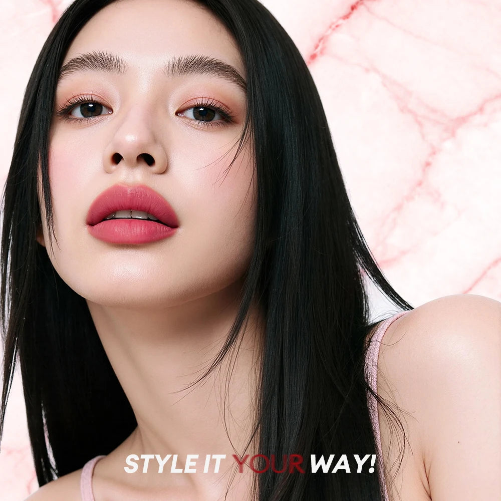 O TWO Peel-off Lip Stain Lipstick 48H Color-lock Highly Pigmented Qme