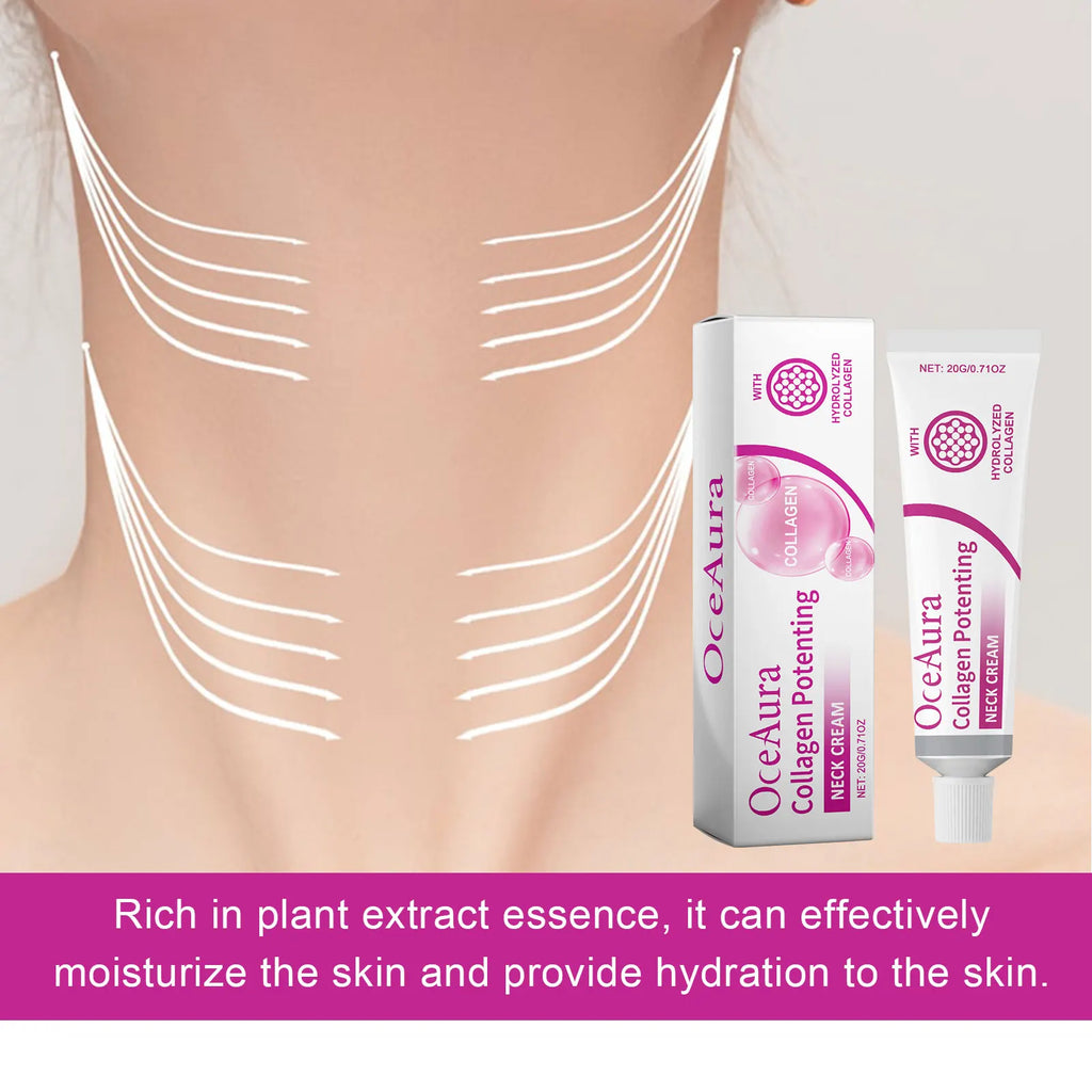 Eliminate Neck Lines Protein Cream Remove Double Chin Firming Lifting Qme