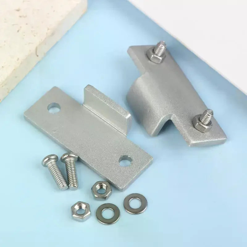 Turntable Dust Cover Hinge Repair Kit Hinge Brackets With Screws Washers Nut For Technics SL-D2 3200 Q3 Qme