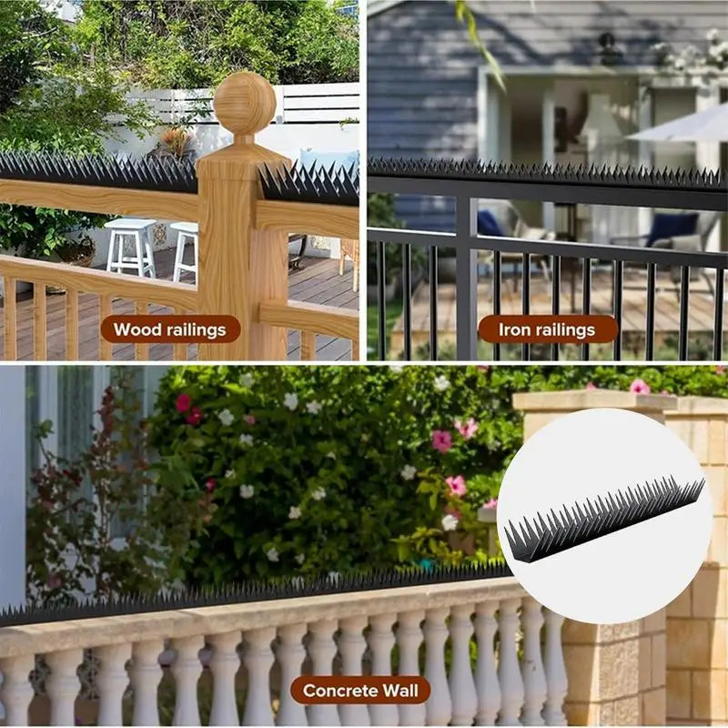 Bird Spikes Outdoor Anti-climb Pigeon Defender Strips Animal Outside Qme China Mainland
