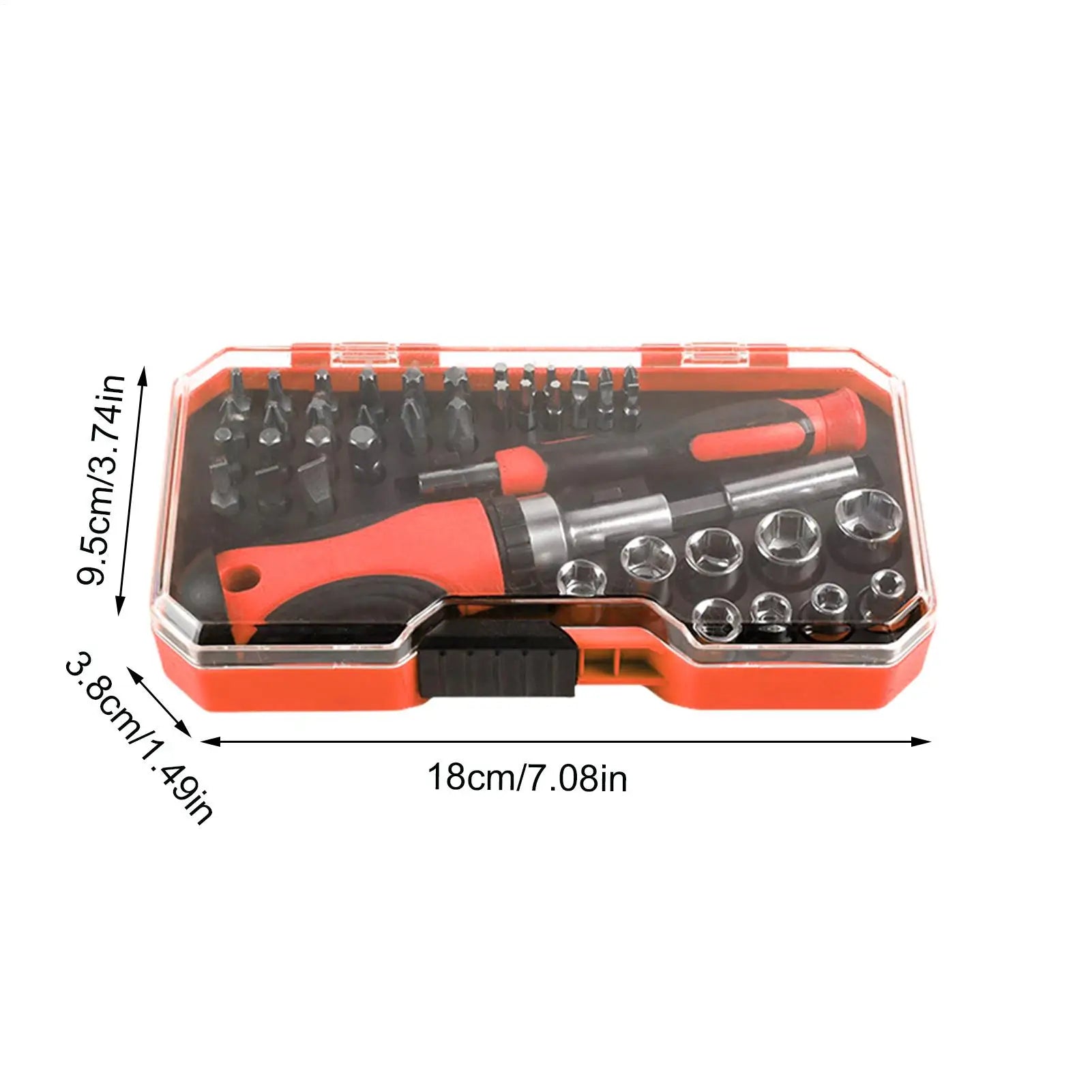 Multi Screwdriver Magnetic Portable Multifunctional Flathead Phillips Qme
