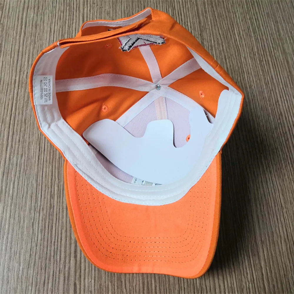 General Lee Orange Headwear Cosplay Movie Dukes of Hazzard Hat Fashion Baseball Cap Halloween Masquerade Adjustable Headwear Qme
