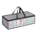 Hat Case Carrying Handles Dual Zipperdurable Baseball Organizer Qme Gray