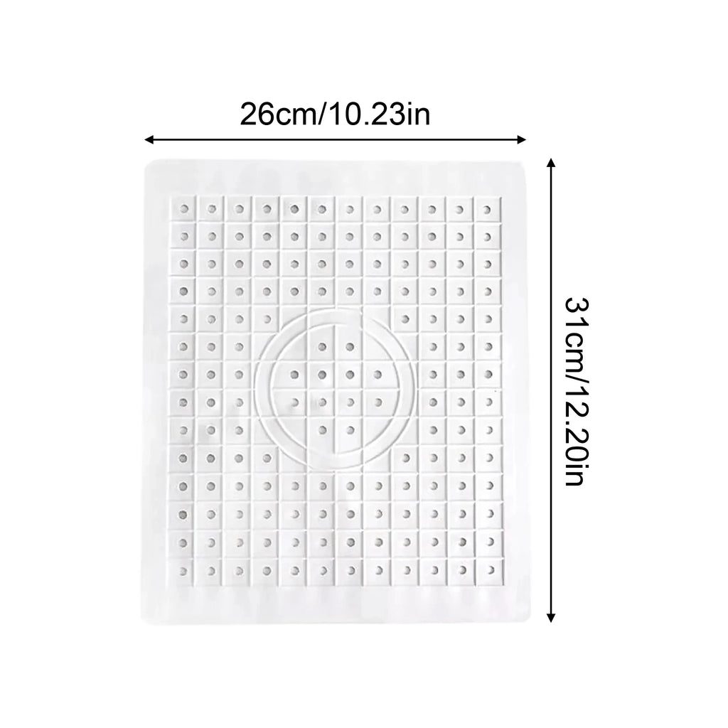 Quick Drain Kitchen Table Anti Slip Soft Foldable Rubber Sink Mat Non-Slip Easy-to-clean Sink Protector Kitchen Mat Qme