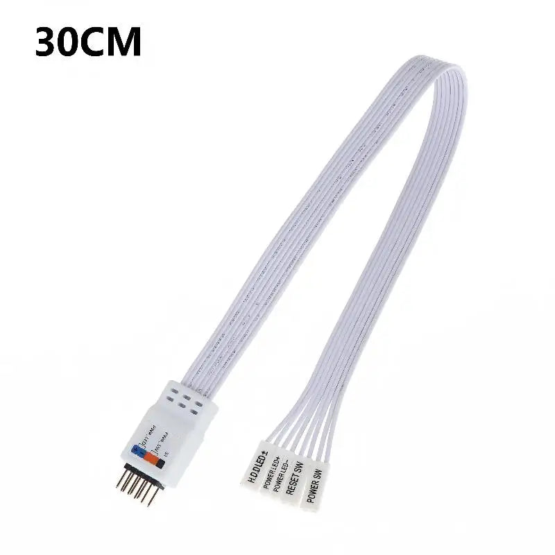 Motherboard Front Panel 9Pin F Adapter Cable Essential Tool Custom Qme 30cm