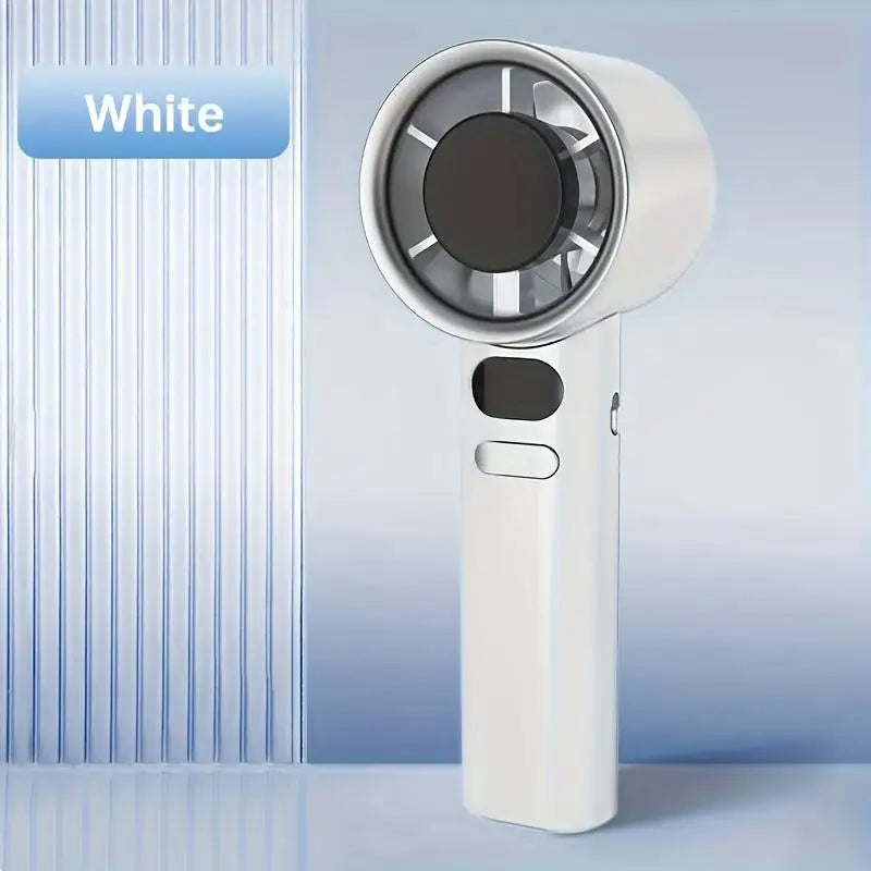 Summer 120-speed Turbine Mini Fan USB Rechargeable High-power Outdoor Qme