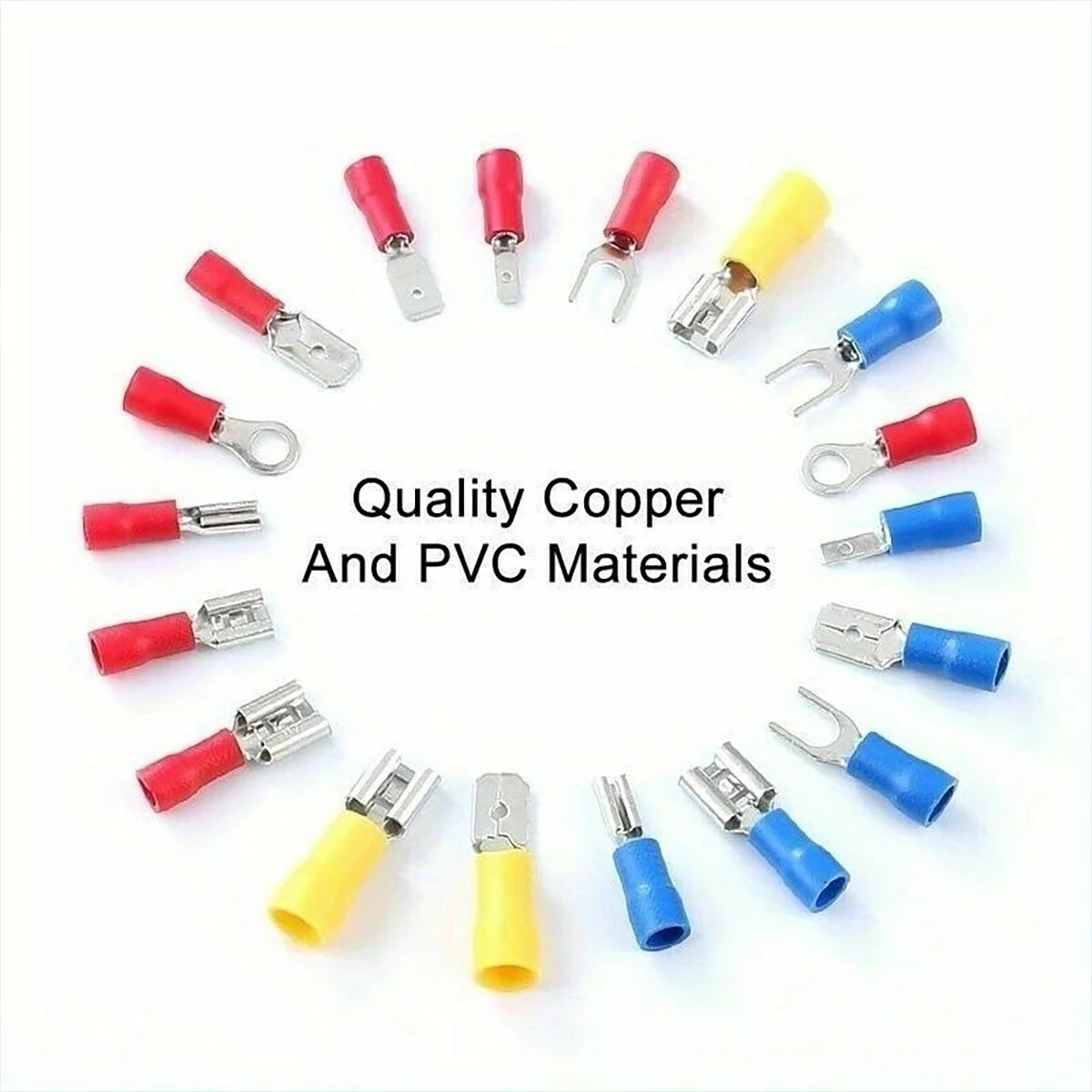 280 Crimping Insulated Cable Connectors Docking Ring Fork Tabs Wire Qme