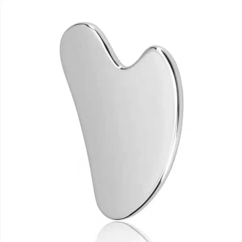 Stainless Steel Gua Sha Scraper Heart Shape Universal Face Massager Qme