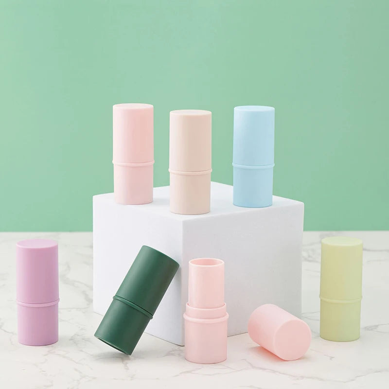 Candy Empty Refillable Lipstick Tube Lip Balm Container Cosmetic Qme