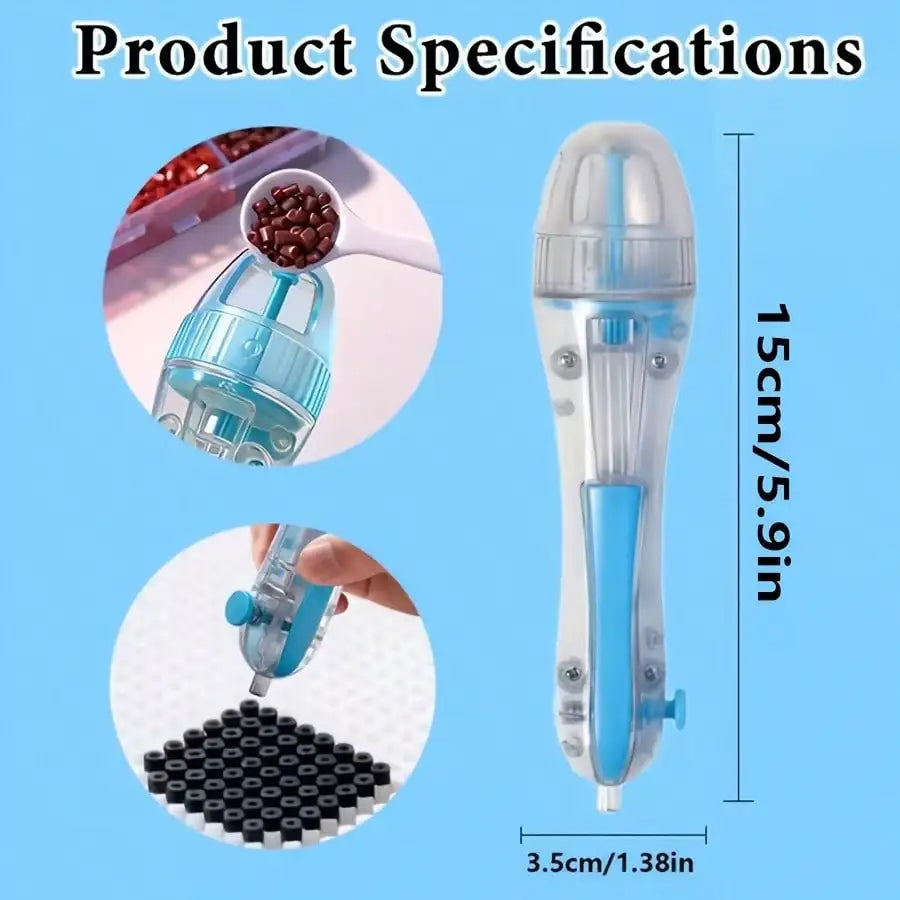 Bead Pen Tip 3D Pixel Puzzles Featuring Automatic Mechanism It Has Qme