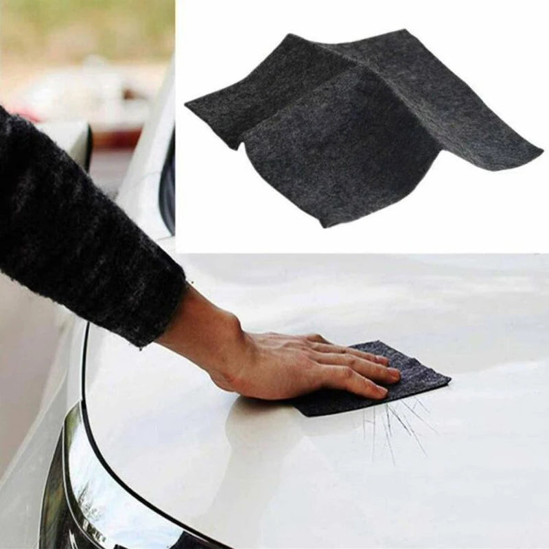 Magic Car Scratch Repair Cloth Nano Surface Scuffs Fix Remover Qme