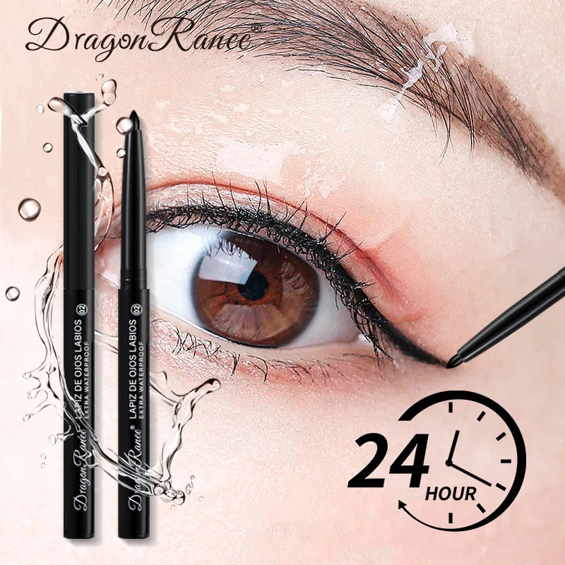 Matte/Pearlescent Eyeliner Gel Pencil Smooth Waterproof White Black Eye Liner Lying Silkworm Pen Cream Makeup for Eyes Qme