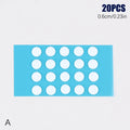 Small Round Dot PTFE Mouse Skates DIY Mice Glide Feet ICE Control Qme A