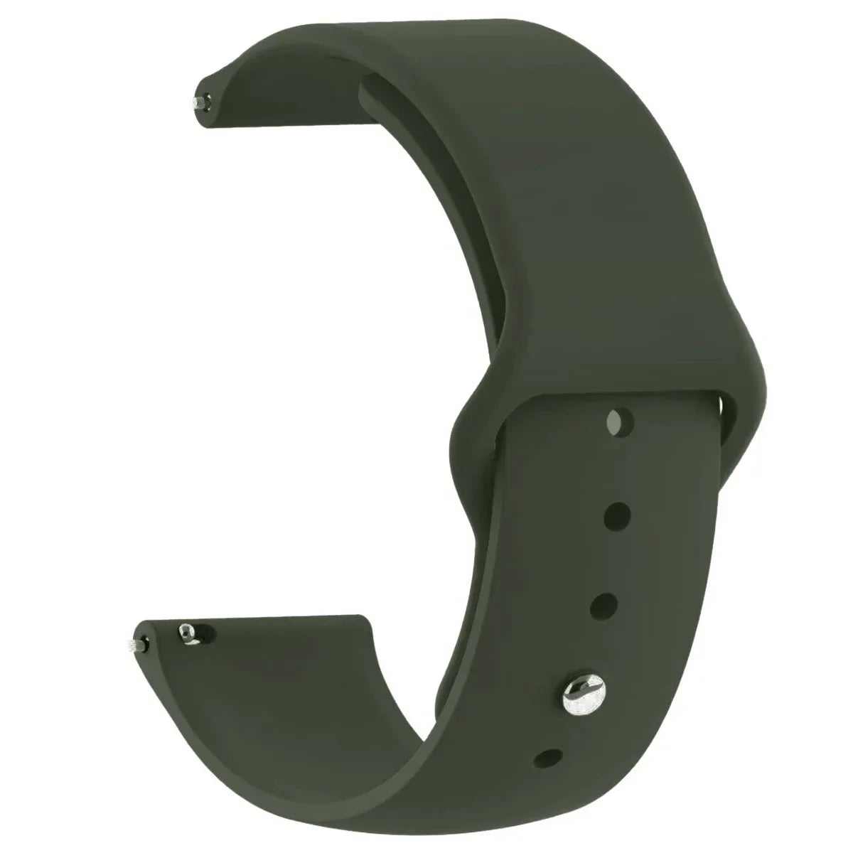Watch Strap For Samsung Galaxy watch 6 4 5 pro/4 Classic/Active 2/Gear S3 frontier 20mm 22mm Silicone bracelet Huawei gt2 3 band Qme H 22mm