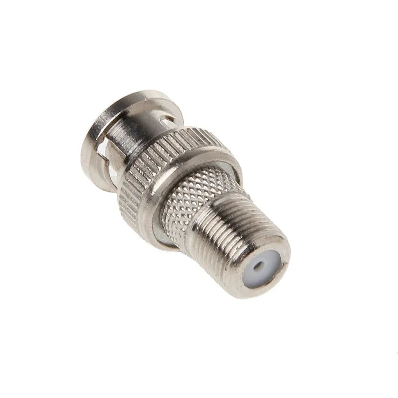 30Pcs/Set BNC Male Plug To F Female Jack Coax Connector Adapter For CCTV Camera Qme